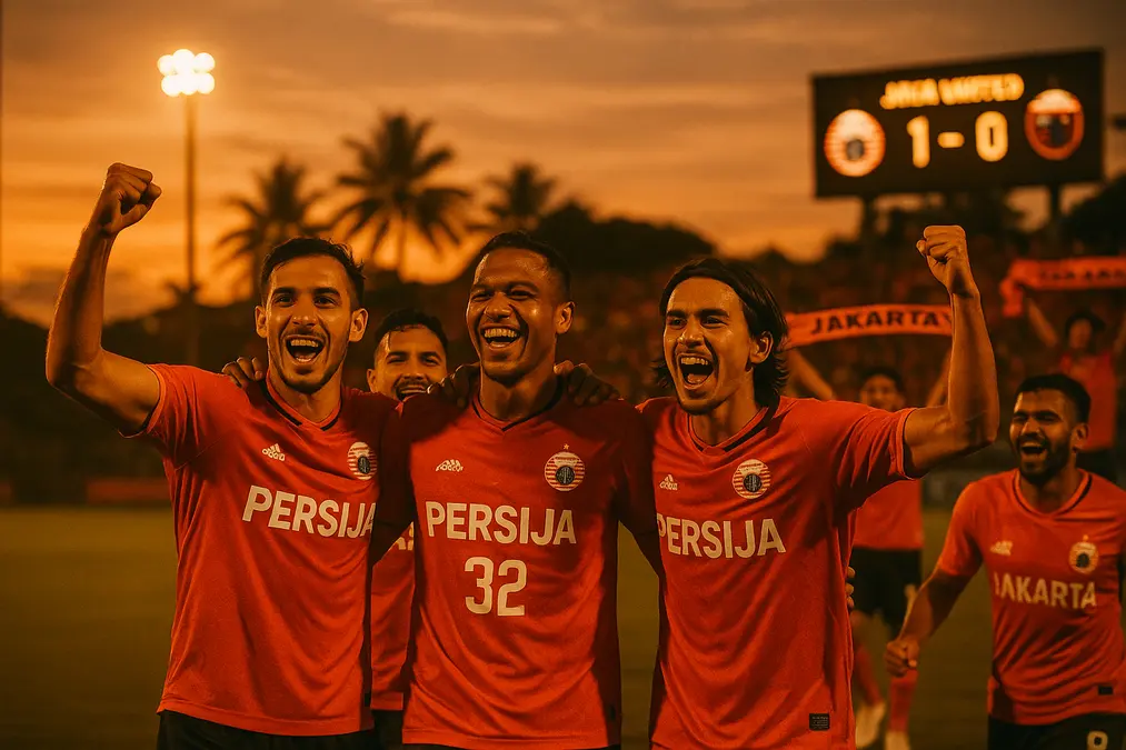 Persija Jakarta tekuk Java United 1-0 di Bali dalam laga uji coba pramusim
